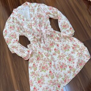 Medium Carole Hochman Robe / Bathrobe floral